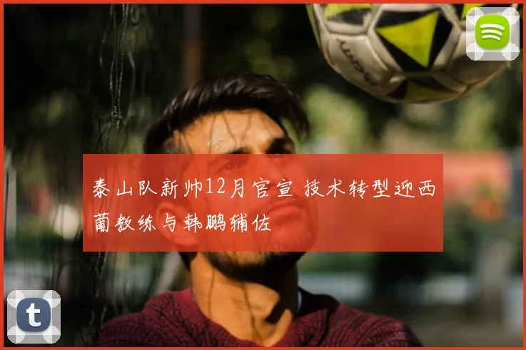 泰山队新帅12月官宣 技术转型迎西葡教练与韩鹏辅佐